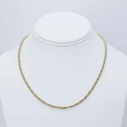 Dainty Metals Bead Necklace