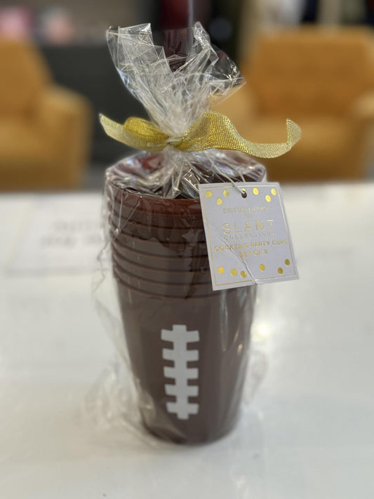 Football Party Cups - 16 oz