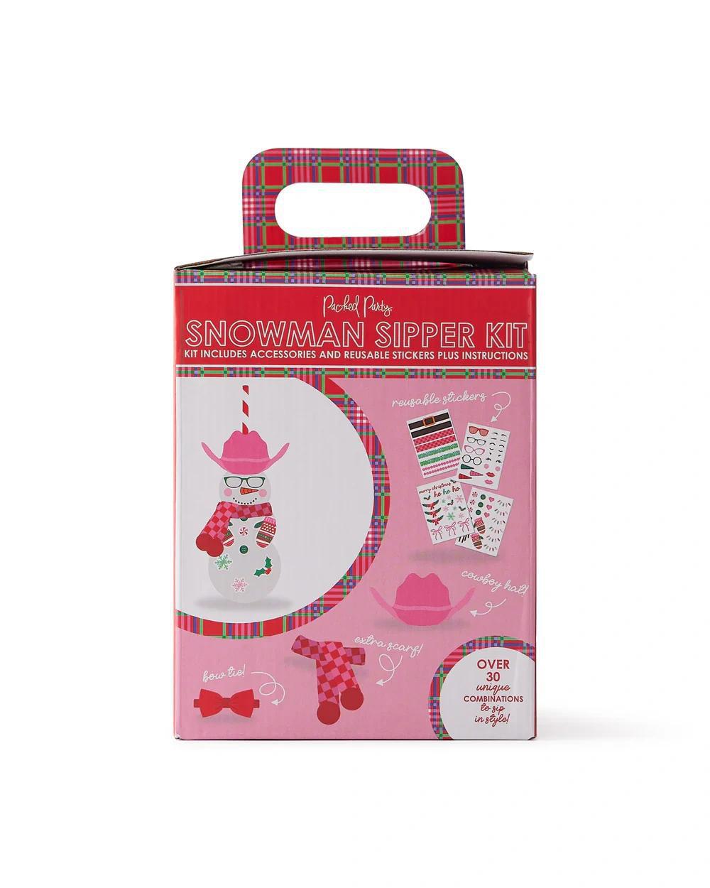 Snowman Sipper Accessory Bundle