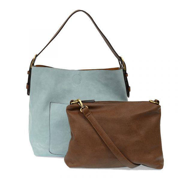 Blue Sugar Hobo with Coffee Handle